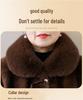 Stylish Fleece-Lined Cotton Mid-Length Coat - Cozy Outerwear for Middle-Aged and Elderly Women