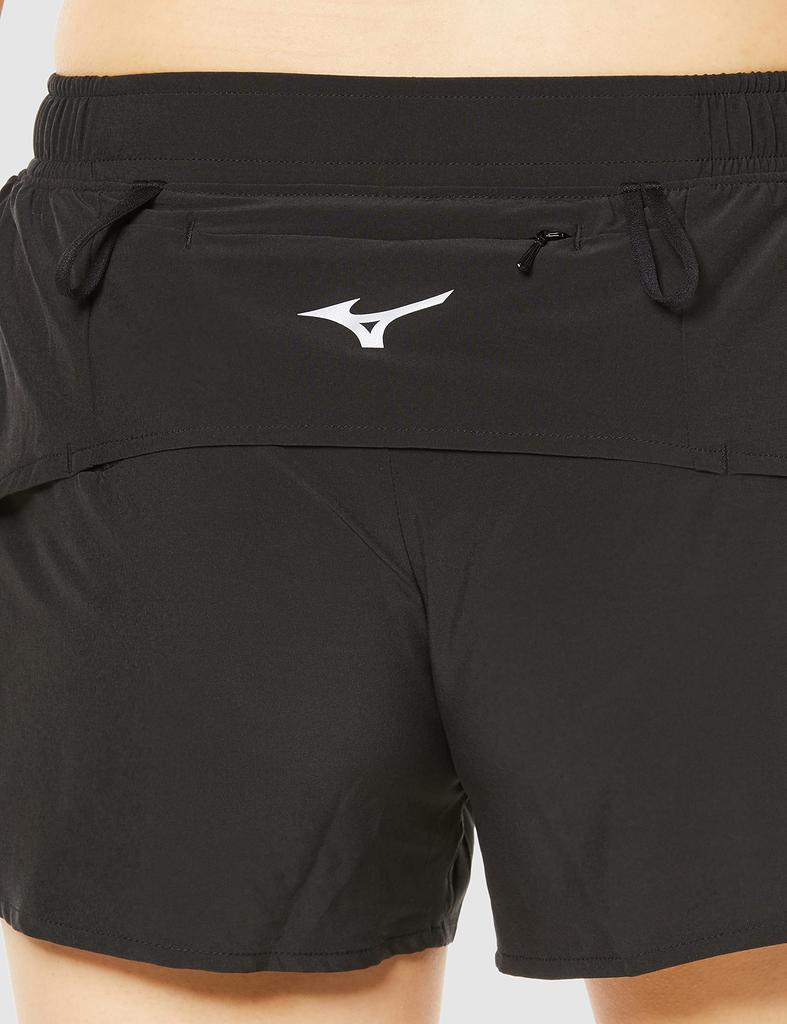 Mizuno Premium Packable Track and Field Running Pants Size S Women's J2MB1300, Black,