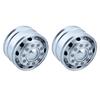 2pcs RC Truck Metal 20mm/25mm Width Wheel Drive/Bearing Hub Rim for 1/14 Tamiya SCANIA 770S 56368 VOLVO ACTROS MAN Model Car
