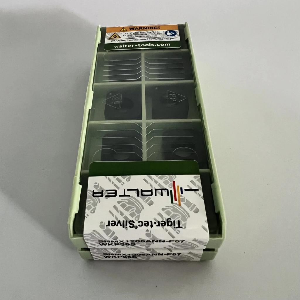 SNMX1205ANN-F57 WKP35S / Industrial indexable Carbide Inserts 10 Pcs