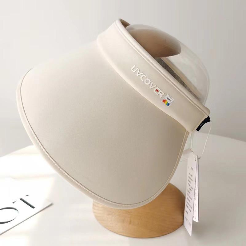 

Широкополая шляпа от солнца для женщин летняя стильная защита от УФ-лучей складной дизайн легкая бежевый