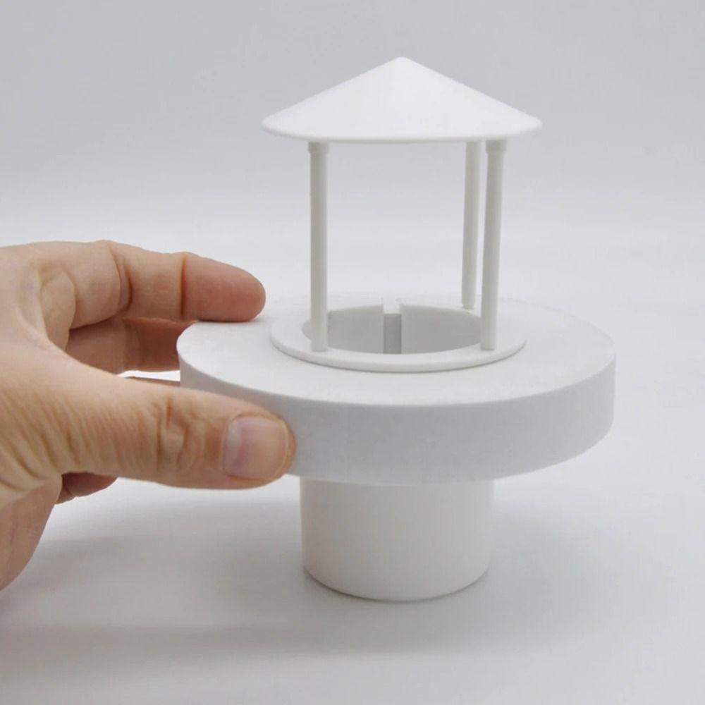 White Floating Mist Dispenser Mini Fogger Water Fountain LED Light Humidifier  Fish Tank