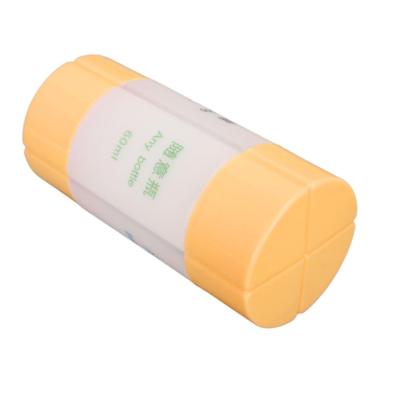 

4 в 1 дорожный диспенсер оранжевый прочный пластиковый маленький легкий портативный флакон для душа для шампуня лосьона