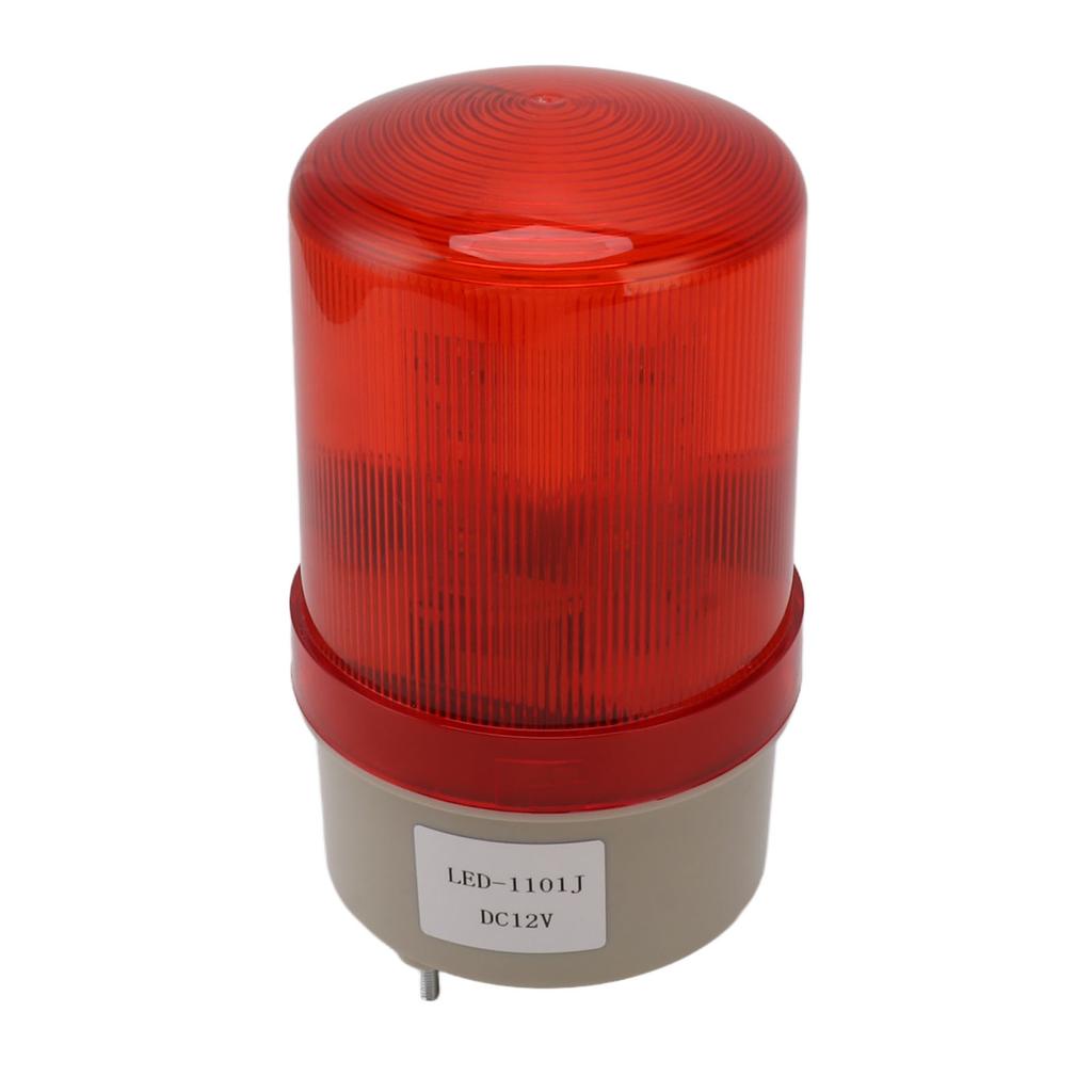 DC12V Rotating Warning Light Rotating Acoustic Optical Warning Buzzer Signal Lamp for Electronic Fence Invasion