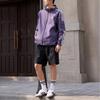 adidas Originals Unisex Dark Purple Woven Windproof Hooded Jacket KV8847