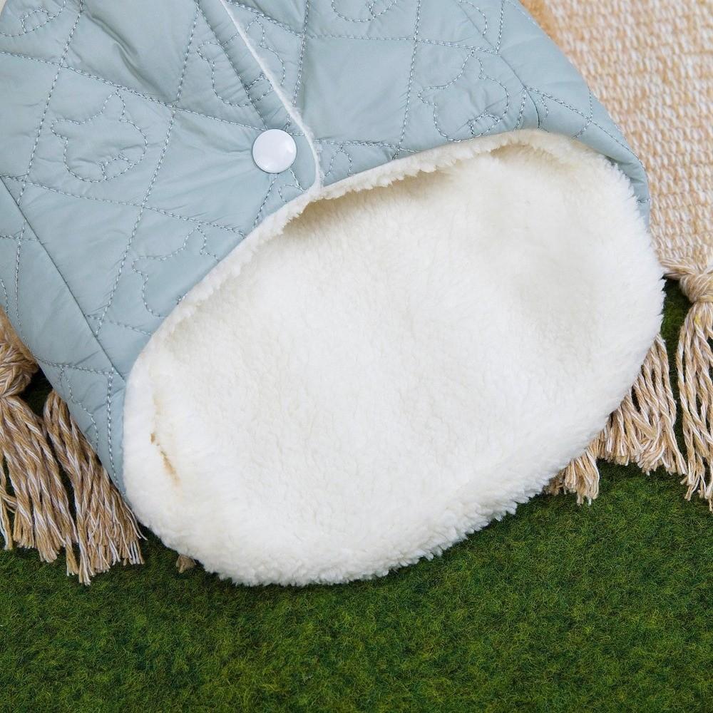 Winter Dog Warm Clothes Plush Dog Vest Coat Fashion Pet Clothes  Puppy