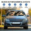 1 Peça Divertido Carro de Desenho Animado Protetor Solar para Para-brisa Bloqueador de Raios UV e Calor Mantém o Veículo Fresco Design Único Serve para Sedans SUVs Caminhões Motorhomes