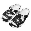 Printed EVA Beach Shoes Women Men Lightweight Breathable Slip On Garden Clogs Pool Bathroom Home Summer Casual Wear