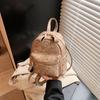 Backpack Women's Fashion Niche Design Casual Student Bag Lightweight Mini Travel Going Out Small Backpack