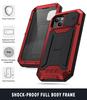 Apple 15 Protective Case with Invisible Bracket for iPhone 14 Pro Max - Anti-fall Metal Shell.