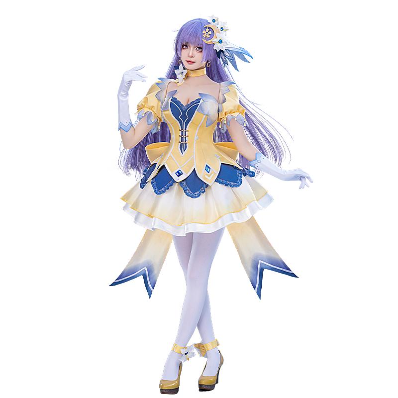 Date A Live Kurumi/Tohka/Yoshino Cosplay Kostüm Anime Rollenspiel Outfit für Halloween Karneval