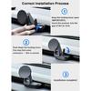 Magnetic Phone Mount ONLY for Tesla Model 3 2024+ Highland & Model Y 2026 Juniper, Vent Clip Phone Holder, NO Charging, Compatible with iPhone 12-17,