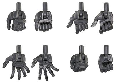 Kotobukiya Modeling Support Goods Hand Unit Round Finger Hand Neo Plastic Model M.S.G Non-Scale