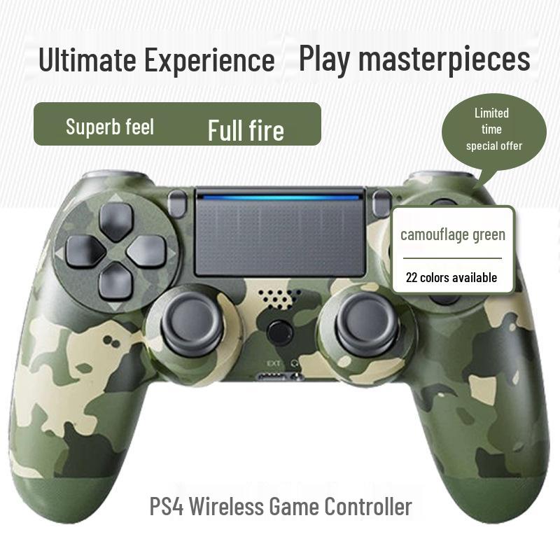 

Популярный трансграничный Bluetooth-контроллер PS4 - Совместим с ПК и Xbox, Беспроводная вибрация