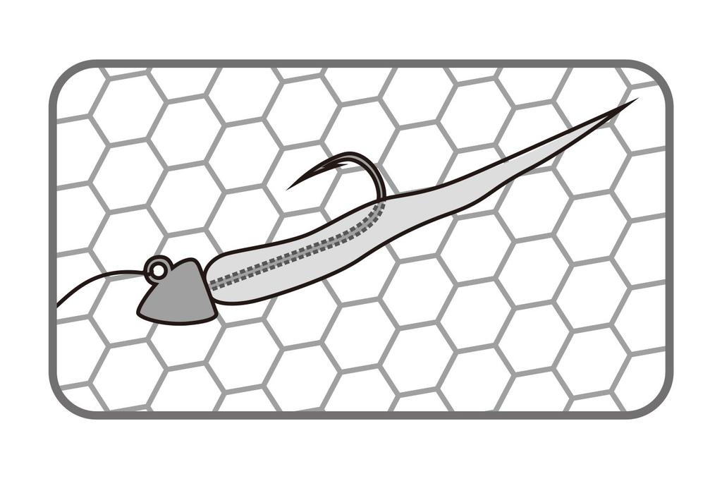 Daiichi Seiko Gun Frame 40 Air Landing Net for Fishing