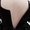 Black Mesh Print Halloween Princess Party Dress for Kids