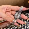 Fashion Temperament Women'S Watch Women'S Watch Women'S Stainless Steel Strap Simple Retro Square Light Luxury Quartz Watch