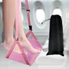 Portable Airplane Footrest Desk Foot Hammock Foot Sling for Plane Travel Accessories