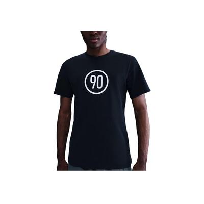 Digital Print Logo Crew Neck Short Sleeve T-Shirt Men Tops Black IB6032-010