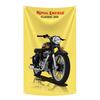 90x150cm Vlajka Royal Enfields Classic 350 Gobelín Polyester Digitální Tisk Banner Pro Garážovou Nástěnnou Dekoraci Venkovní Dekorace
