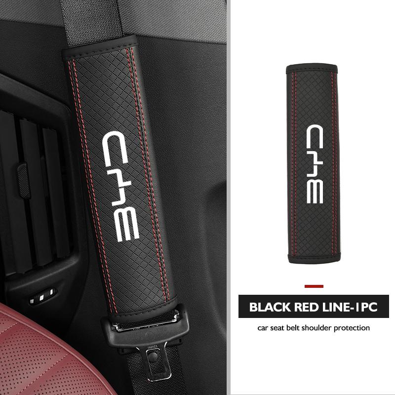 Leather Car Seat Belt Cover Shoulder Protection Strap Pad For BYD Tang F3 E6 Atto Yuan Plus Song Max F0 G3 I3 Ea1 G6