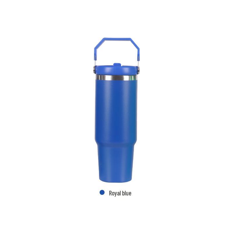 30oz 304 Stainless Steel Ice Buster Cup - Portable Double-Layer Vacuum Insulated Outdoor Tumbler with Handle