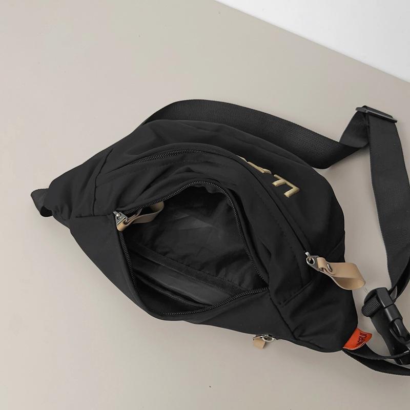 Unisex Fashion Waist Bag – Large Capacity, Lightweight, Casual Sports Shoulder/Crossbody Bag