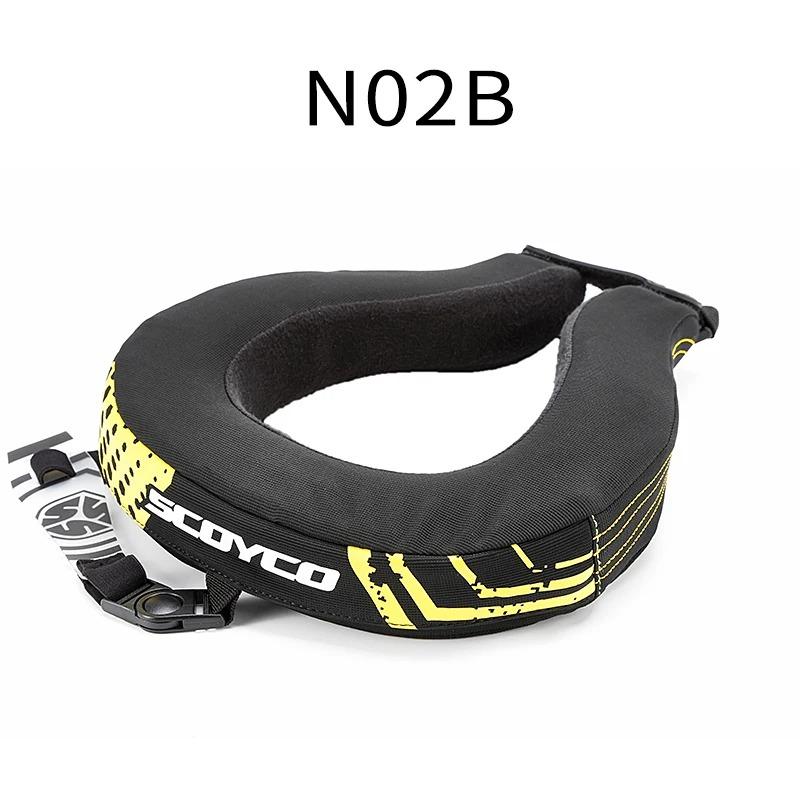 High-quality SCOYCO N02B Neck Protector Men Women Motorcycle Cycling Racing Protective Gear Long Distance Motocross Neck Guard