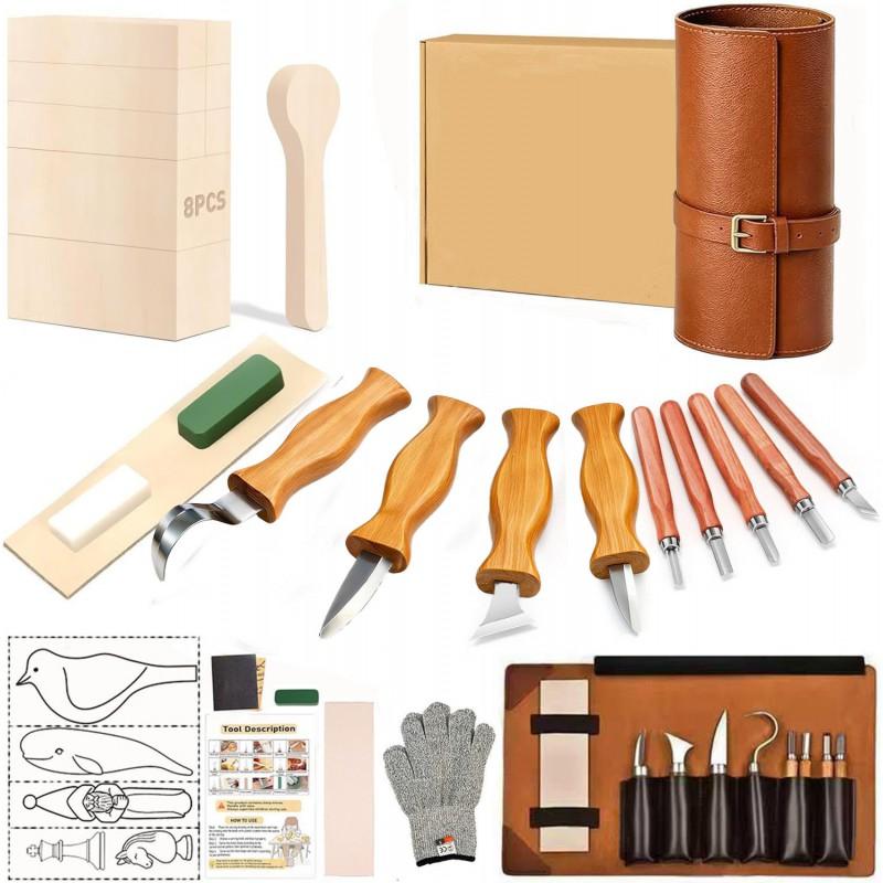Wood Carving Tools Set Beginners Professionals
