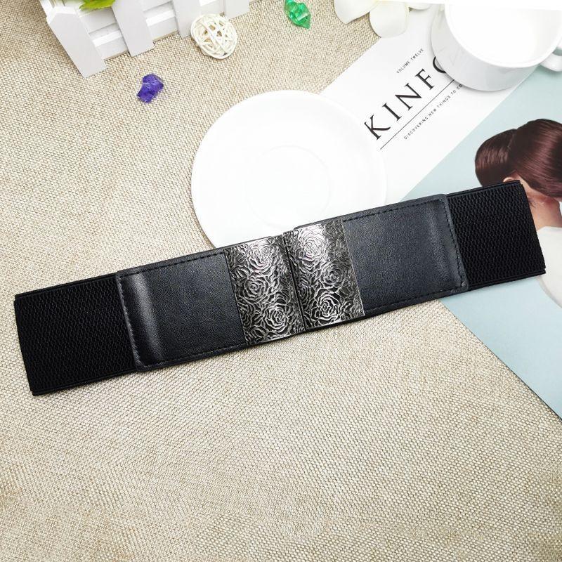 Stylish Waist Belt For Women Fashionable Dress Accent Versatile Elastic Design Available In Multiple Colors And Patterns