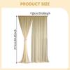 Backdrop Curtains 2 Panels Drapes Wedding Decoration for Festival Birthday
