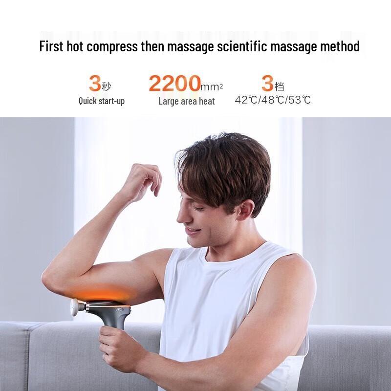 SKG F7 Hot Compress Percussion Massager CN plug (adapter included)