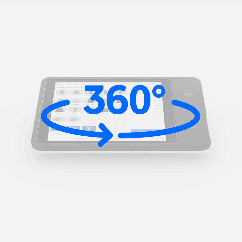 Square Kiosk iPad with and Payment Terminal [Authentic] (for USB-C) Self-Order A-SKU-0848