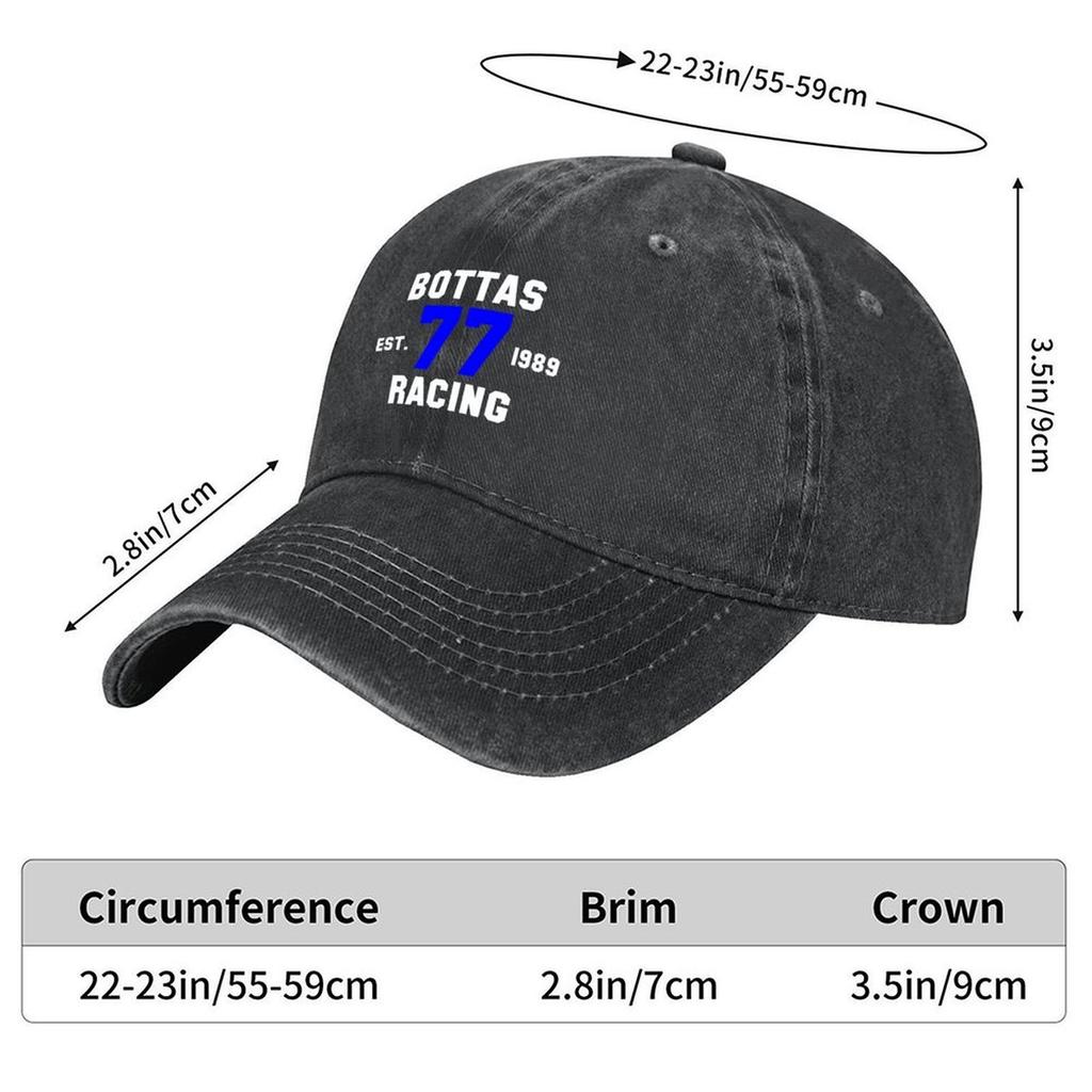 Valtteri Bottas Racing Baseball Cap Trucker Hat Cosplay Vintage Military Tactical Cap Caps For Women Mens