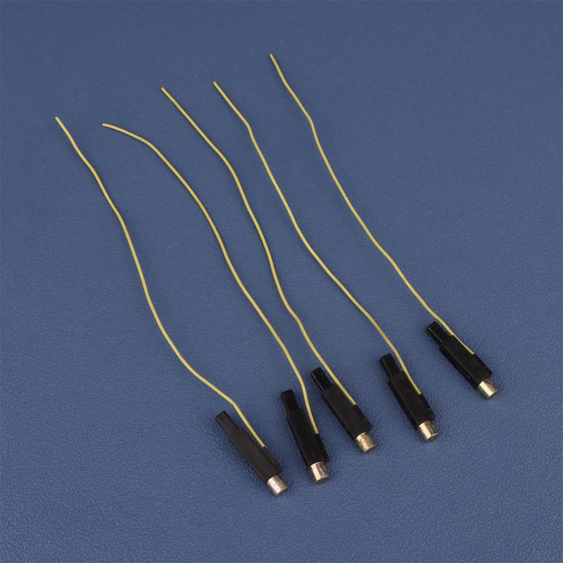 5Pcs 6*6*35Mm Piezoelectric Fire Wire Copper Cap Electronic Igniter Spray Lighter Stove Replacement Parts