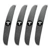 4Pcs Car Door Anti-Collision Strip Rearview Mirror Protection Sticker For Tesla Model 3 Model X S 2016-2020 Decals TM3 TMX TMS Decal
