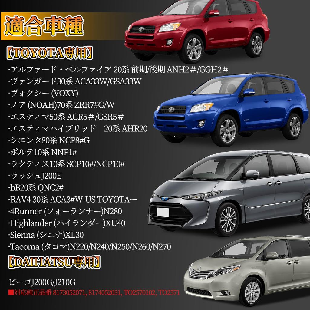 POPMOTORZ 20 Series Alphard and 20 Series Vellfire Compatible LED Door Mirror Sequential Turn Signals Flowing Full Blink Switchable White Delight