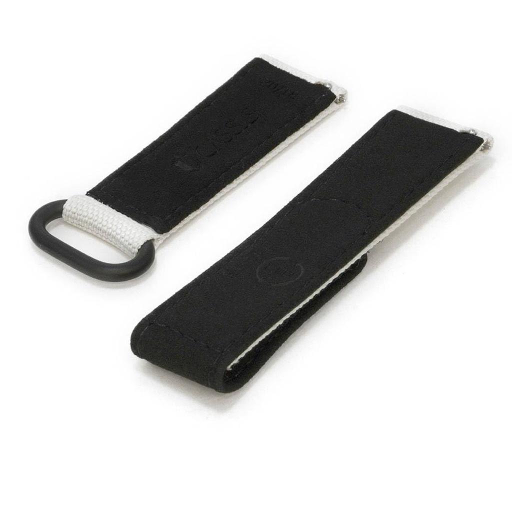 Rouen Recycled Plastic Ultrasuede Cassis Watch U1052D25 Strap, 22mm, White,