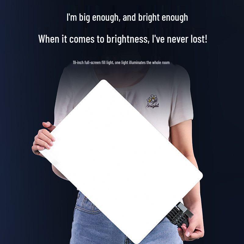 LED Fill Light: Professional Panel for Streamers & Photographers - Perfect for Live Streaming, Beauty Shots, and Indoor Photography.