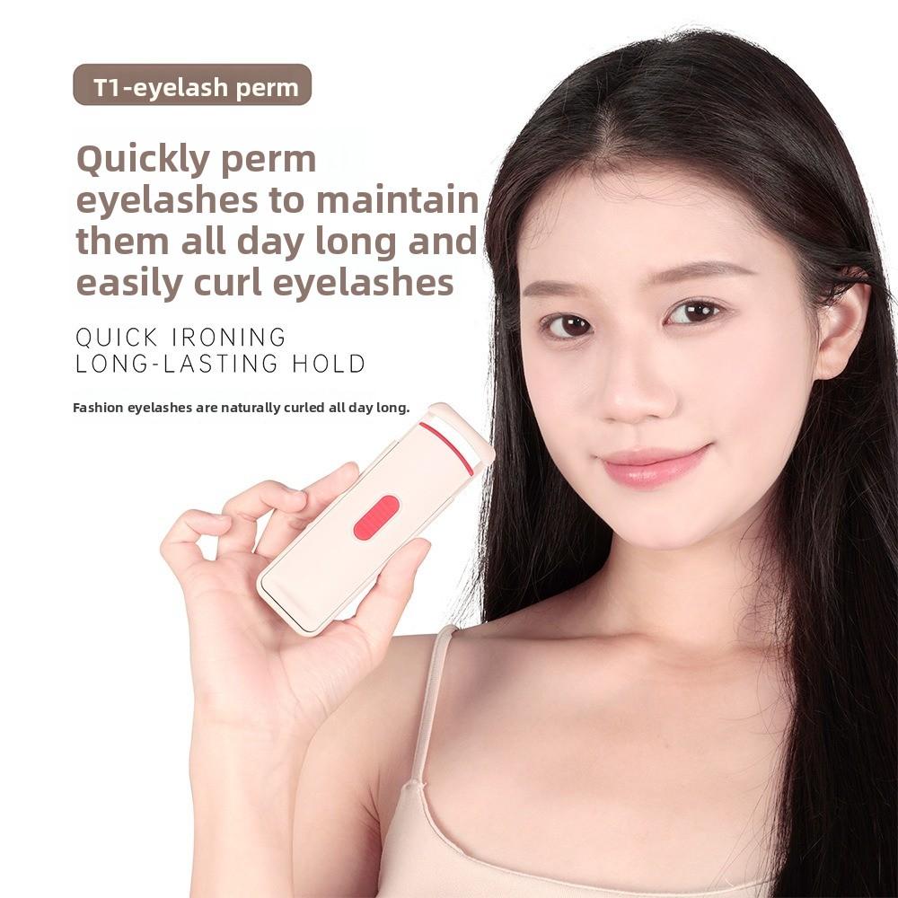 Makeup Tools Heated Eyelash Curler Mini Eyelash Lift Curling Clip Electric Eyelash Curler  Women
