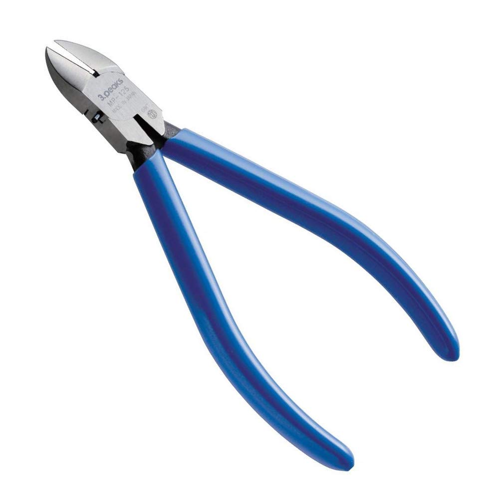 

Micro Nippers with 3.peaks Spring, 125mm, MP-125GSA