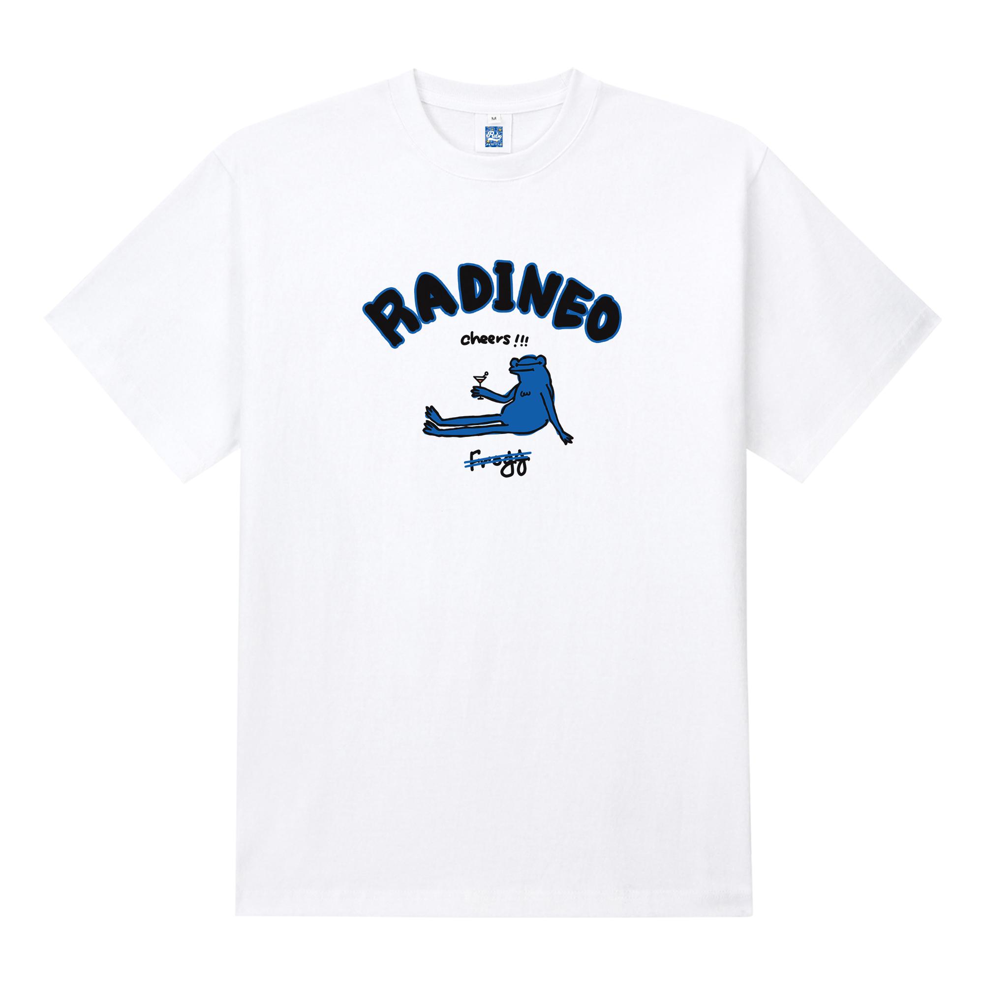 Radineo Cheers Short Sleeve T-Shirt White L