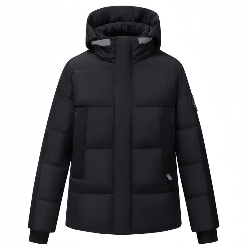 

Мужская верхняя одежда для активного отдыха, горные универсальные пуховики с капюшоном, для пар, модные бренды, контрастные костюмы-пуховики, мужские куртки 3XL