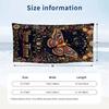 Fantasy Magic Theme Beach Towel Personalized Custom Name & Text Soft Quick Dry Beach Towel for Swimming Travel