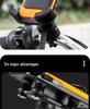 Electric Vehicle & Motorcycle Phone Holder with Battery for Navigation