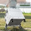 Younai Folding Outdoor Trolley – Portable Shopping Cart for Home & Street Vendors