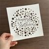 Birthday Flower Metal Die Cuts Carbon Steel Cutting Dies Embossing Stencils for Card Journal Scrapbooking Decorations