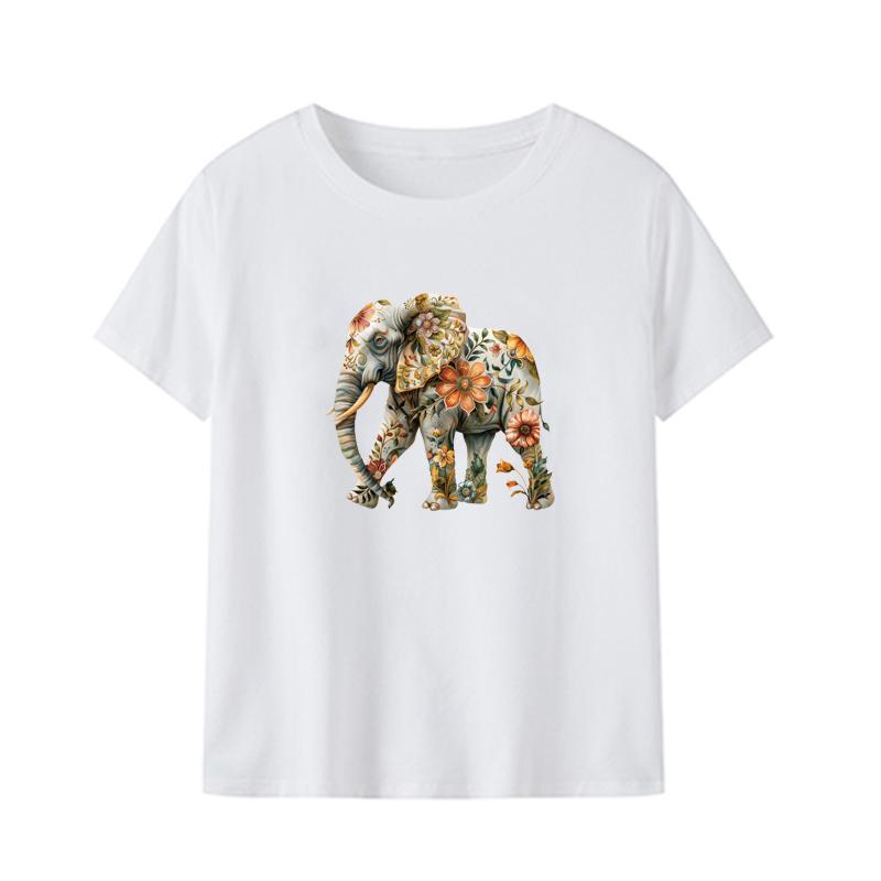 Elefantenaufnäher Htv Für T-Shirts Hut Heißpresse Applikation Diy Hoodies Kleidung Aufkleber Thermische Aufnäher Einfach Zu Drucken