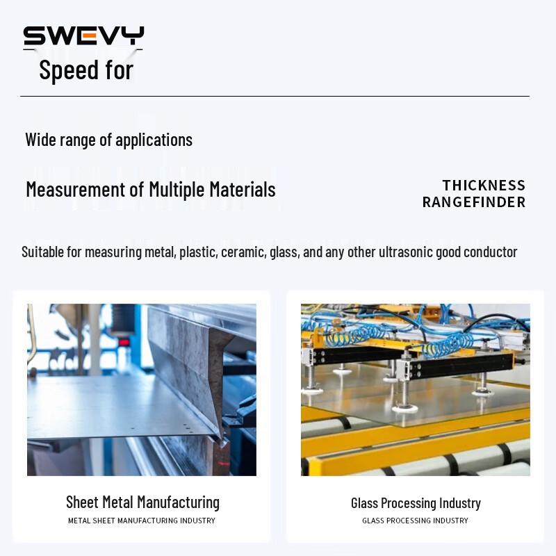 Suwei High-Precision Ultrasonic Thickness Gauge SW756 (CN Version)