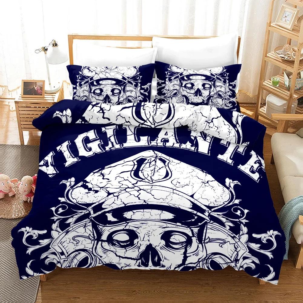 Black And White Milk Pattern Bedding Set Simple Style Soft And Comfortable Duvet Cover Set 3-Piece Children's Duvet Cover Set